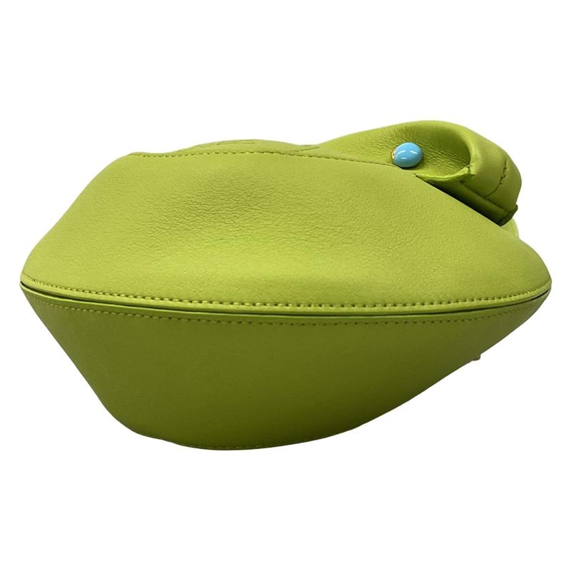 Loewe Shoulder Bag Snake Light Green New Year Capsule Collection