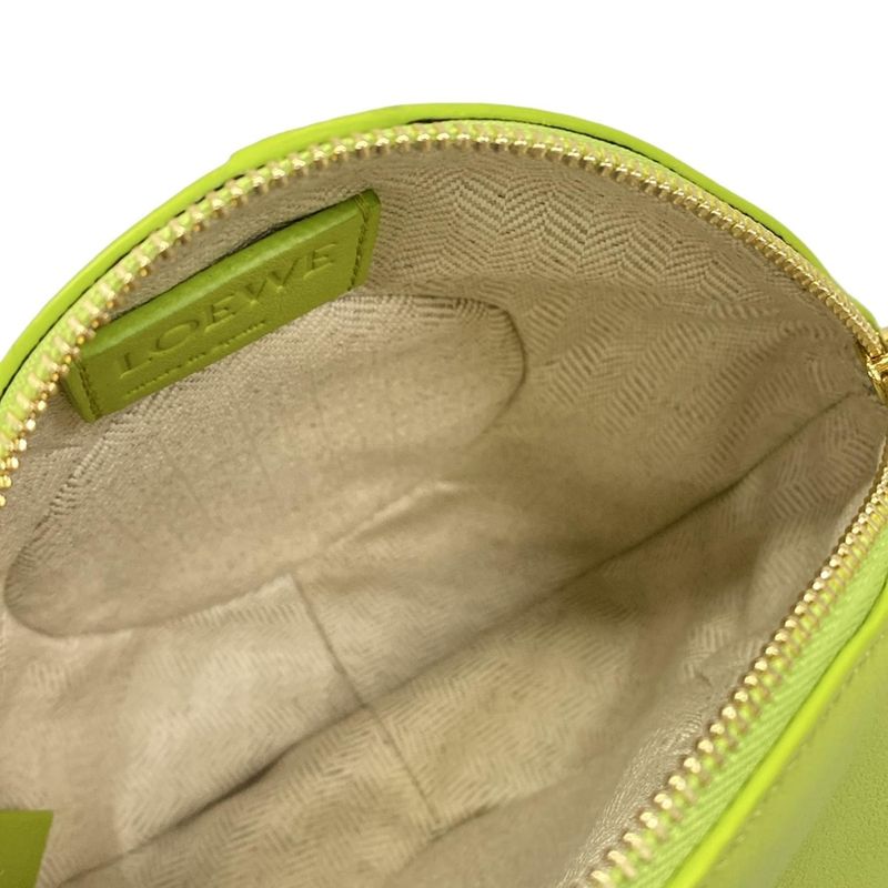 Loewe Shoulder Bag Snake Light Green New Year Capsule Collection