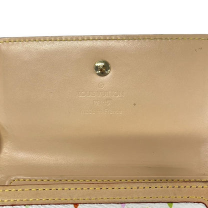 Louis Vuitton Hook Wallet Monogram Multicolor Porte Monet Billets Cult Cles