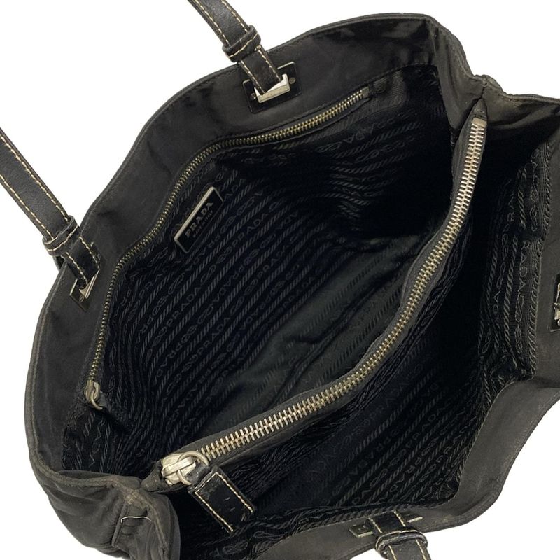 Prada Tote Black Leather