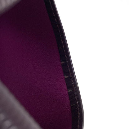 Louis Vuitton Card Case Epi Organizer Doupoche Cassis Leather