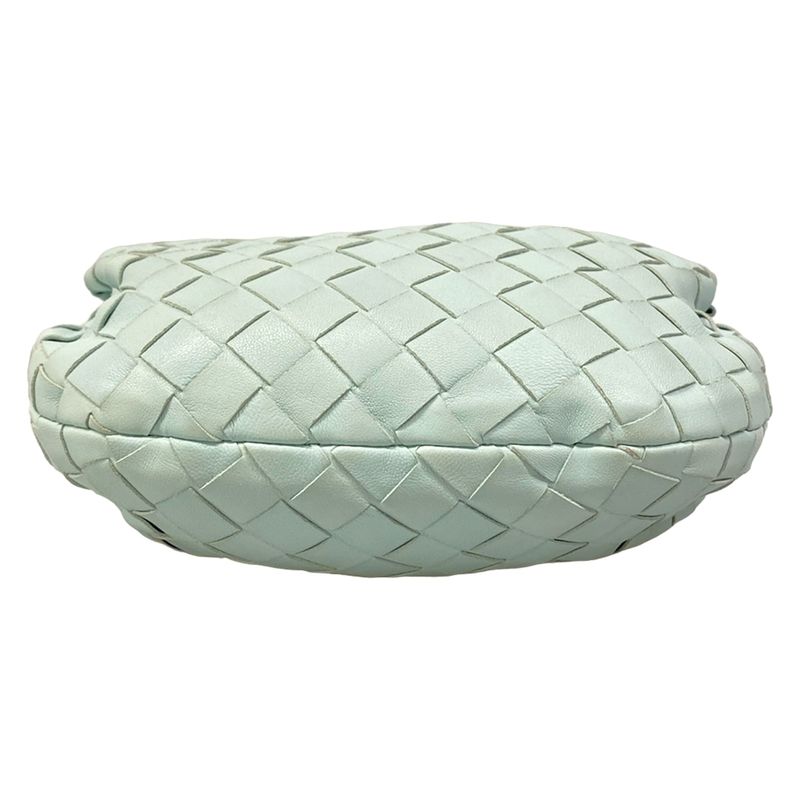 Bottega Veneta Handbag Mini the Jody Light Blue Lambskin
