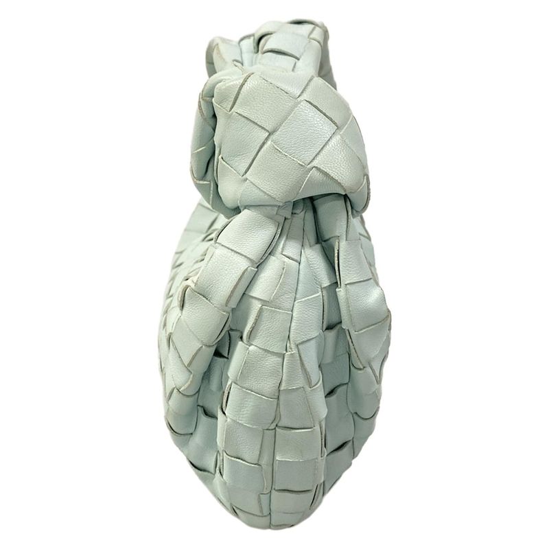 Bottega Veneta Handbag Mini the Jody Light Blue Lambskin