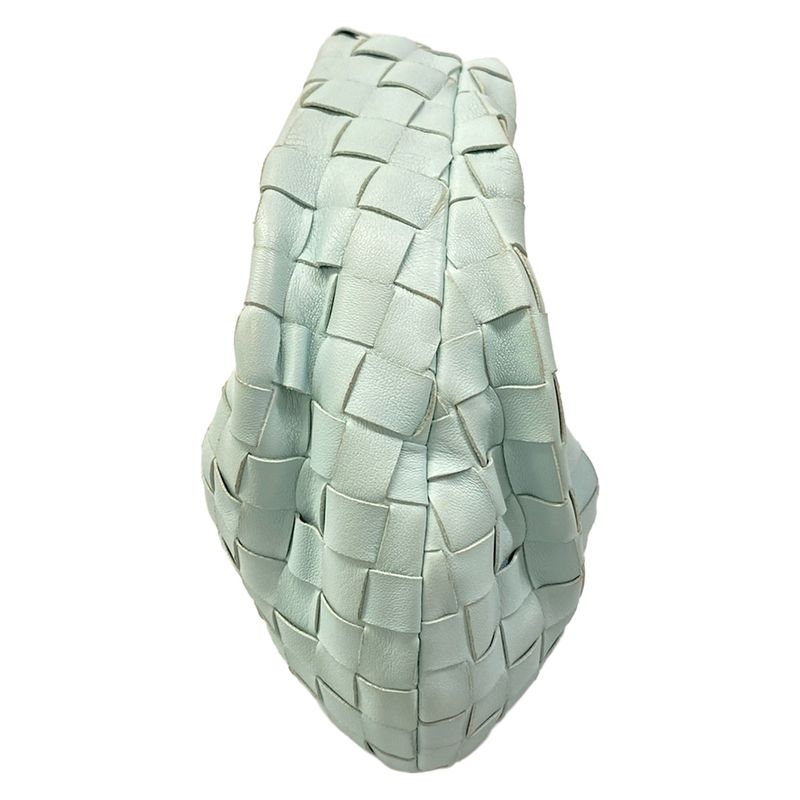 Bottega Veneta Handbag Mini the Jody Light Blue Lambskin