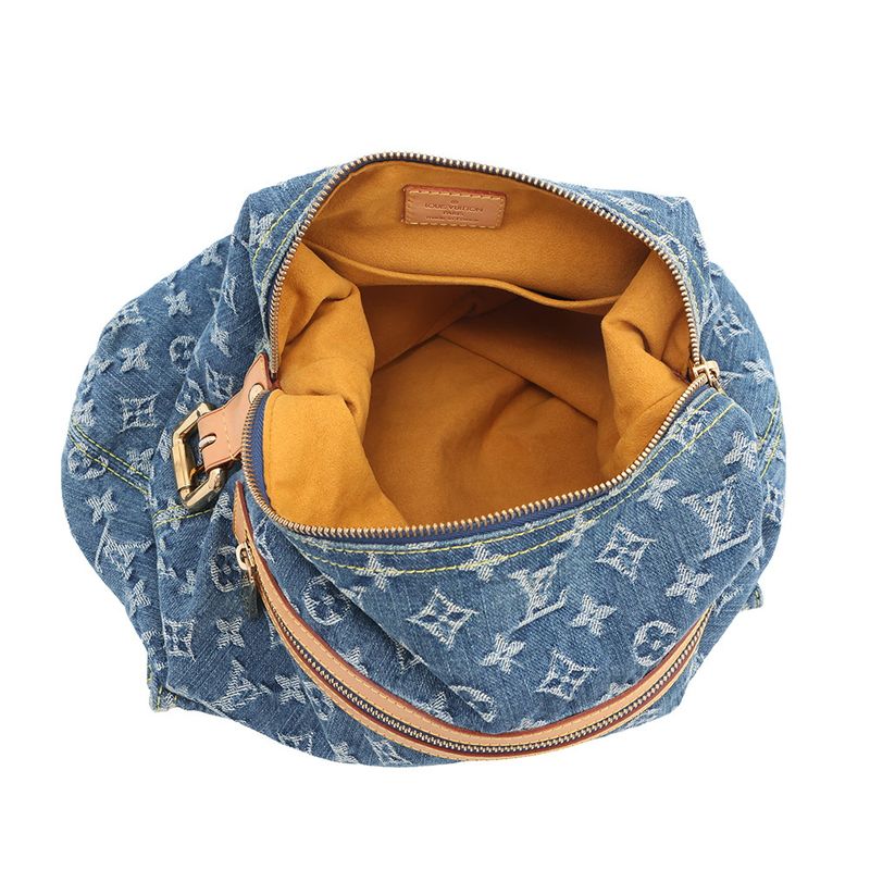 Louis Vuitton Shoulder Bag Monogram Denim Baggy GM 2-Way