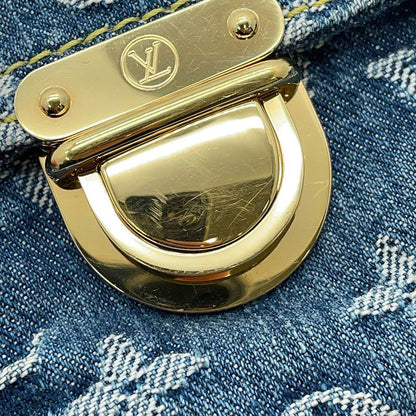 Louis Vuitton Shoulder Bag Monogram Denim Baggy GM 2-Way
