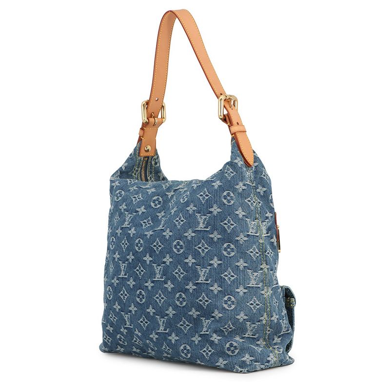 Louis Vuitton Shoulder Bag Monogram Denim Baggy GM 2-Way