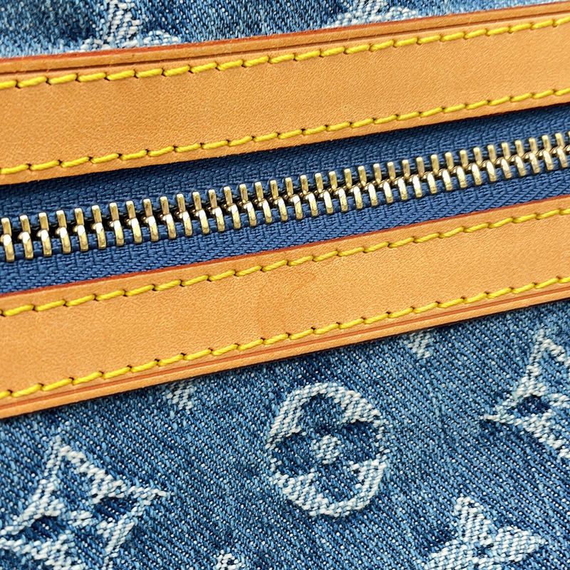 Louis Vuitton Shoulder Bag Monogram Denim Baggy GM 2-Way