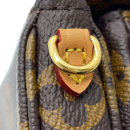 Louis Vuitton Chain Shoulder Bag Monogram Micro Metis 2-Way Pouch