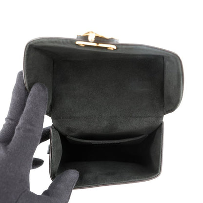 Louis Vuitton Monogram Reverse Camera Box 2-Way Chain Shoulder Bag Black