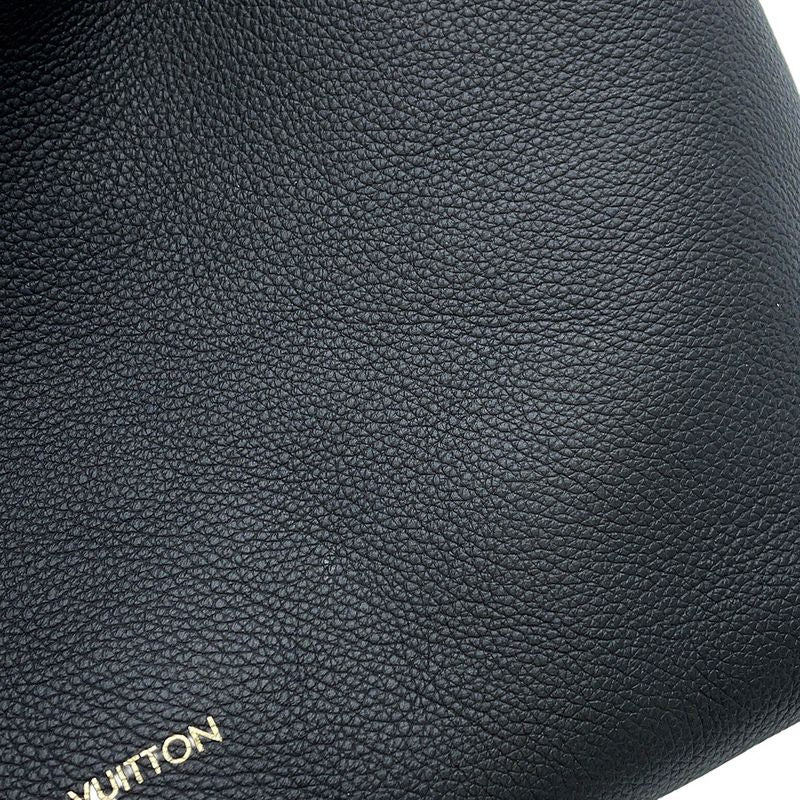 Louis Vuitton Shoulder Bag Calf Leather Low Key Hobo PM Black