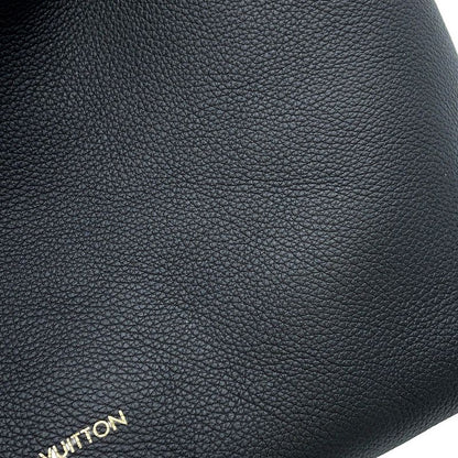 Louis Vuitton Shoulder Bag Calf Leather Low Key Hobo PM Black