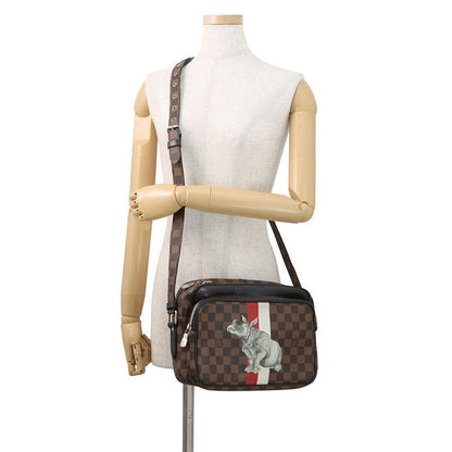 Louis Vuitton Shoulder Bag Damier Ebene Nile PM Sai Chapman Brothers Collaborati