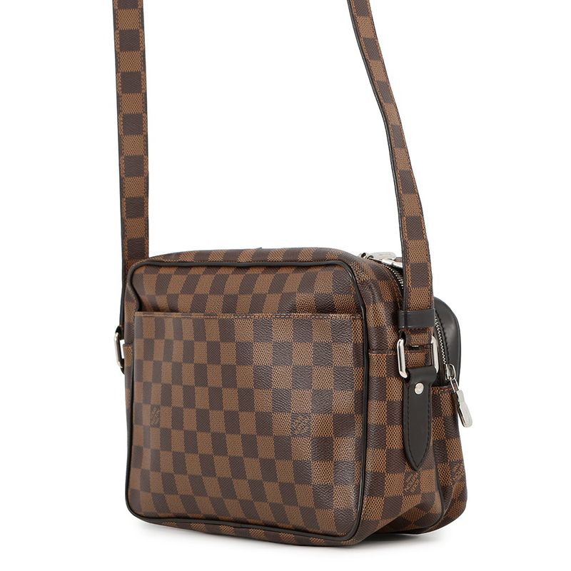 Louis Vuitton Shoulder Bag Damier Ebene Nile PM Sai Chapman Brothers Collaborati