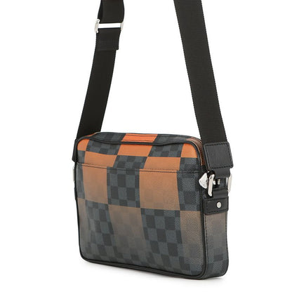 Louis Vuitton Shoulder Bag Damier Graphite Giant Alpha Black