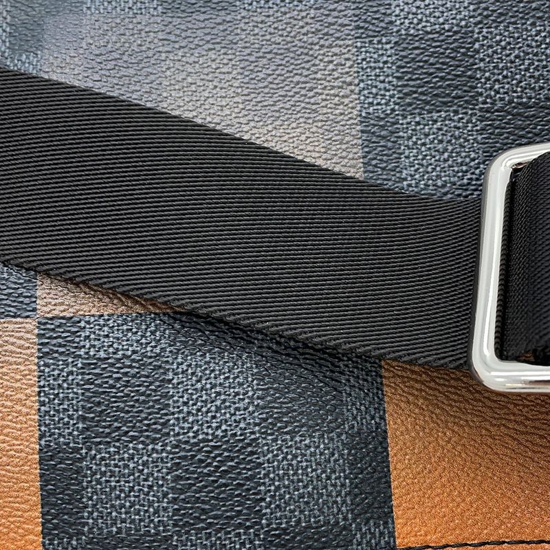 Louis Vuitton Shoulder Bag Damier Graphite Giant Alpha Black