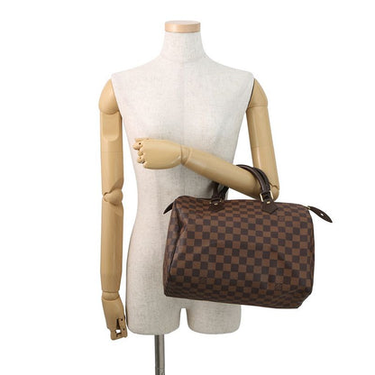Louis Vuitton Damier Ebene Speedy 30 Mini Boston Bag