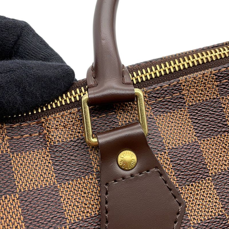 Louis Vuitton Damier Ebene Speedy 30 Mini Boston Bag