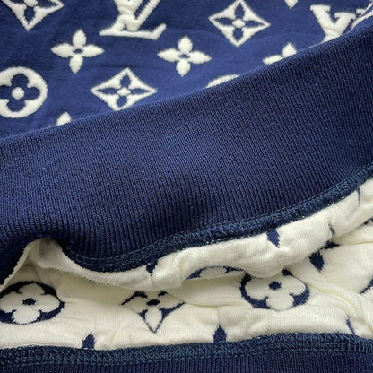Louis Vuitton Sweatshirt Monogram Crew Neck S Top White
