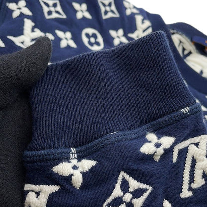 Louis Vuitton Sweatshirt Monogram Crew Neck S Top White