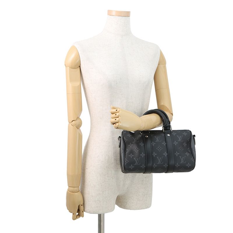 Louis Vuitton Handbag Monogram Eclipse Reverse Keepall Bandouliere 25 2-Way