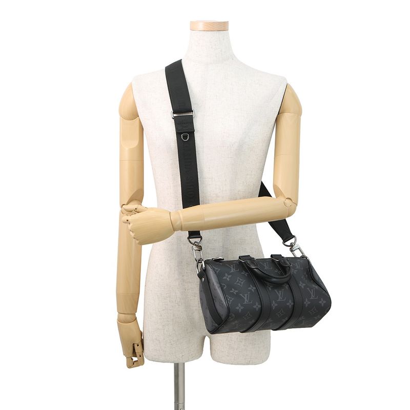 Louis Vuitton Handbag Monogram Eclipse Reverse Keepall Bandouliere 25 2-Way