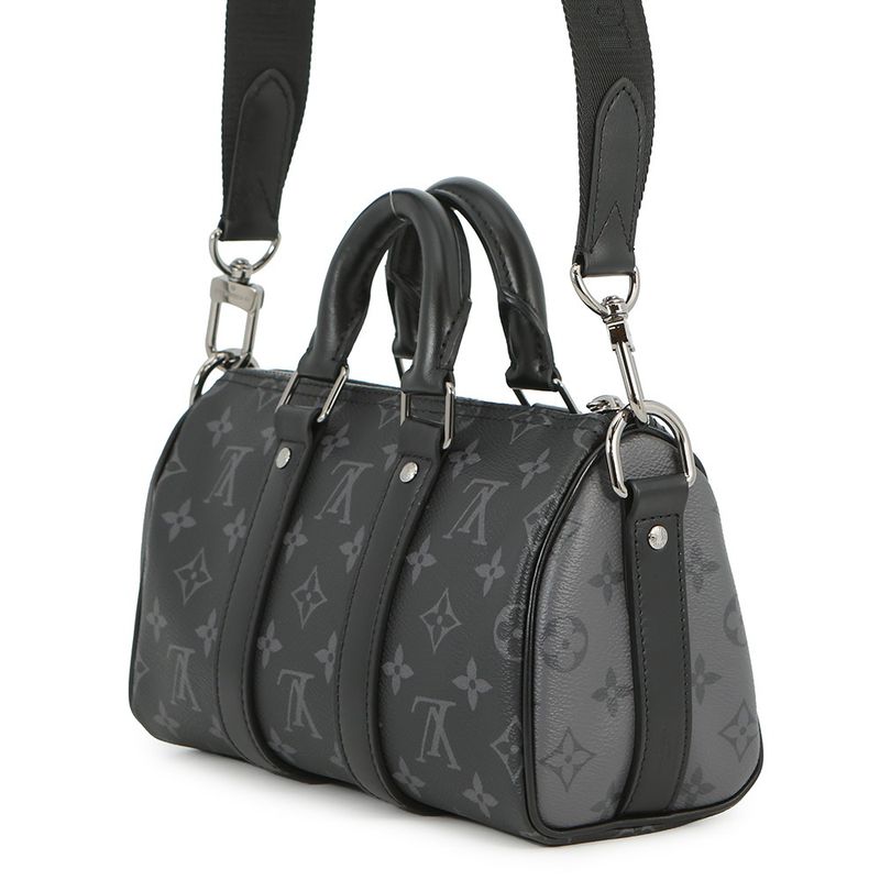 Louis Vuitton Handbag Monogram Eclipse Reverse Keepall Bandouliere 25 2-Way