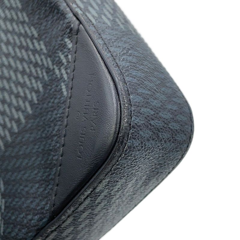 Louis Vuitton Shoulder Bag Damier Graphite Trio Black