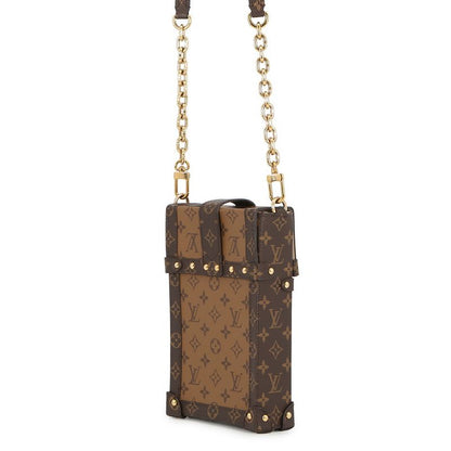 Louis Vuitton Shoulder Bag Monogram Reverse Pochette Trunk Vertical