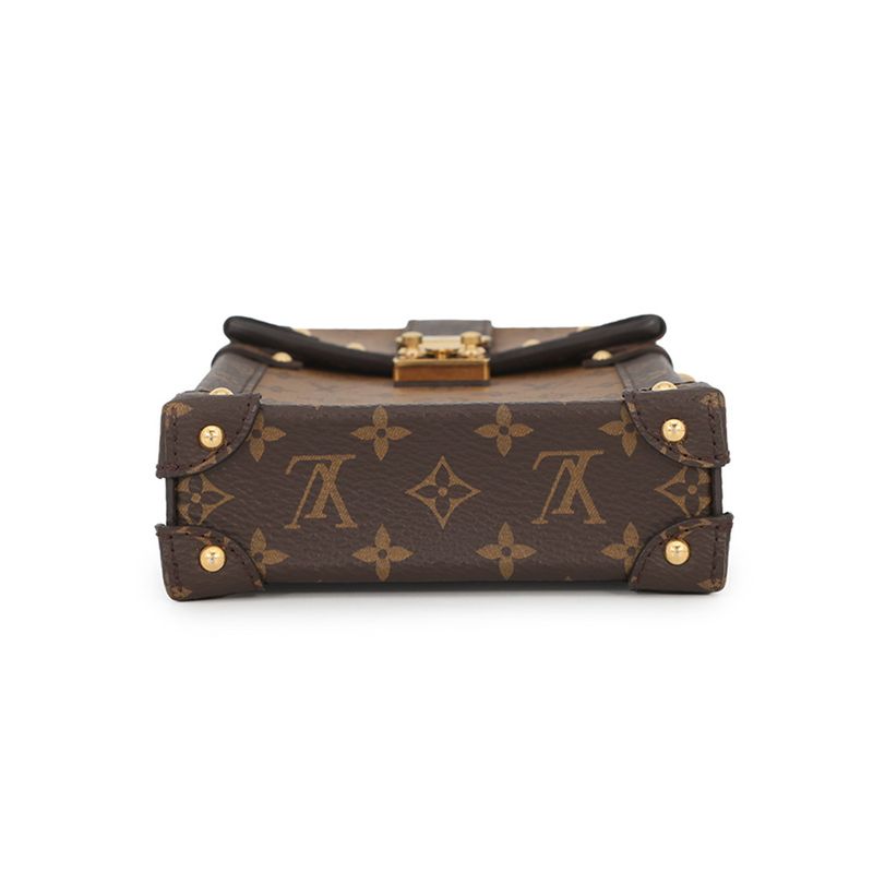 Louis Vuitton Shoulder Bag Monogram Reverse Pochette Trunk Vertical
