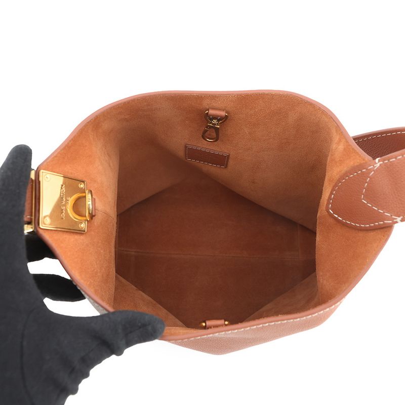 Louis Vuitton Shoulder Bag Calf Leather Low Key Hobo PM