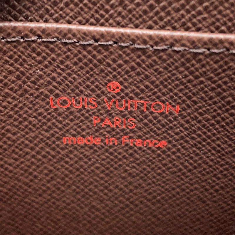 Louis Vuitton Coin Case Damier Ebene Zippy Purse Wallet