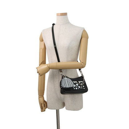 Louis Vuitton Epi LV YK Marelli 2-Way Shoulder Bag Black White