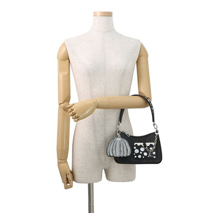 Louis Vuitton Epi LV YK Marelli 2-Way Shoulder Bag Black White