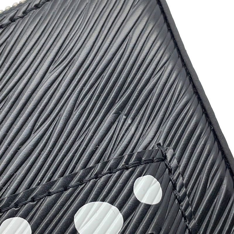 Louis Vuitton Epi LV YK Marelli 2-Way Shoulder Bag Black White