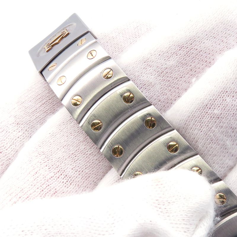 Cartier Santos Ronde MM Watch Ivory Dial