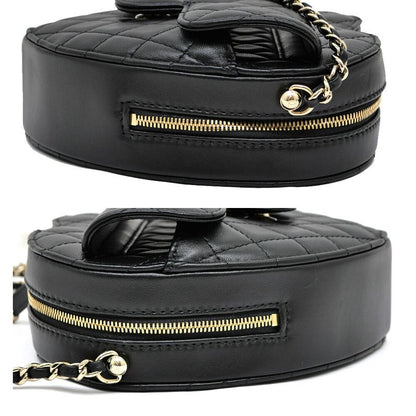 Chanel Heart Handbag Gold