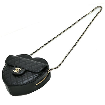 Chanel Heart Handbag Gold
