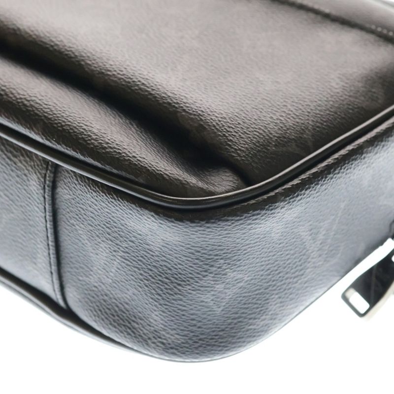Louis Vuitton Monogram Eclipse Bum Bag Black Leather