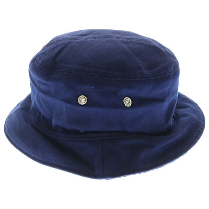 Louis Vuitton Bonnet Monogram Paisley Logo Embroidery Reversible Bucket Navy