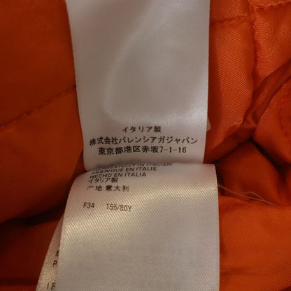 Balenciaga Nasa Zip Up Oversized Bomber Jacket Black