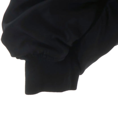 Balenciaga Nasa Zip Up Oversized Bomber Jacket Black