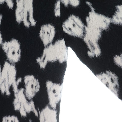 Celine Amy Dorian Jacquard All Over Pattern Cardigan Black