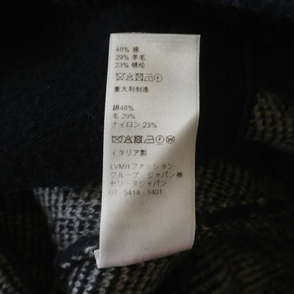 Celine Amy Dorian Jacquard All Over Pattern Cardigan Black
