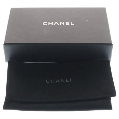 Chanel Quilted CC Logo Star Card Case Black