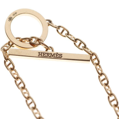 Hermes Chaine D'ancre Contour Bracelet Pink Gold Chain