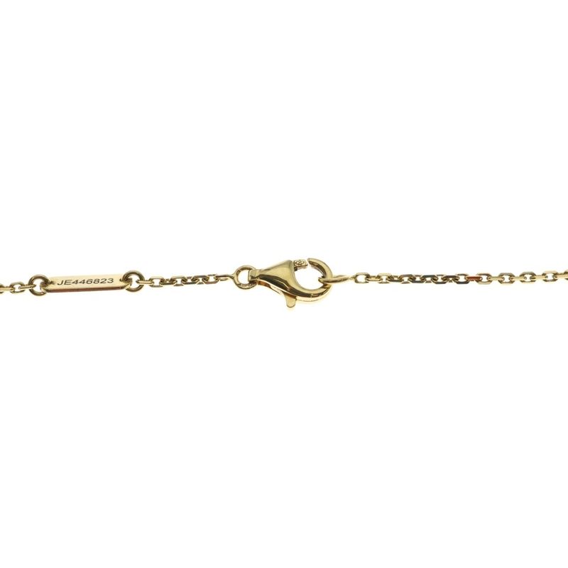 Van Cleef & Arpels Vintage Alhambra Mother of Pearl Necklace Yellow Gold