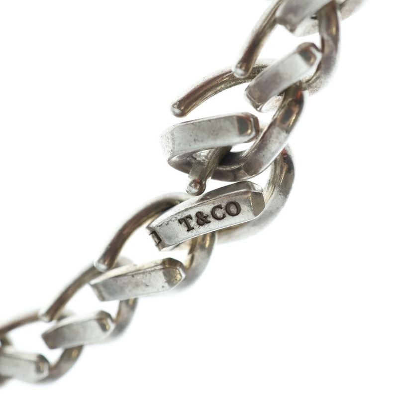 Tiffany & Co Forgelink Bracelet Chain Silver 22