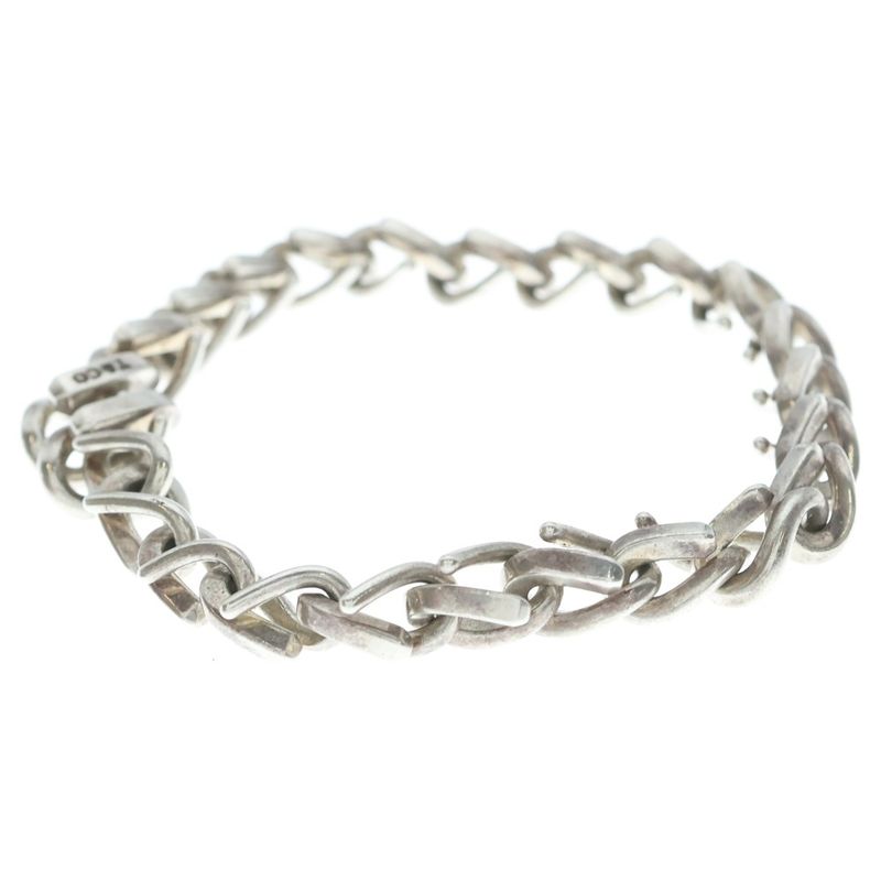 Tiffany & Co Forgelink Bracelet Chain Silver 22