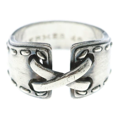Hermes Mexico Ring Silver 48